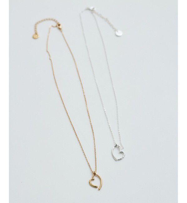 VIS「スウィングハートラインネックレス」|ネックレス|