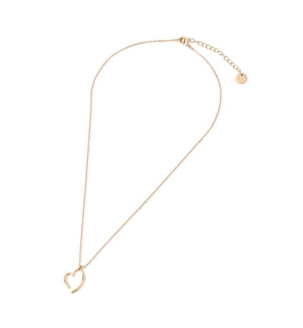 VIS「スウィングハートラインネックレス」|ネックレス|