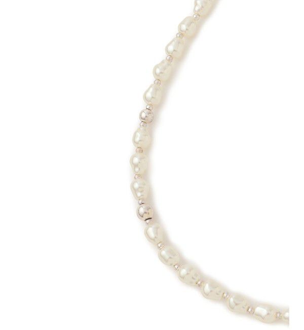 ROPE PICNIC PASSAGE「マルチWAYスエードコードパールネックレス」|ネックレス|