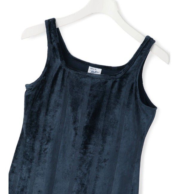 ADAM ET ROPE'「【Miller for ADAM ET ROPE'】別注 スクエアタンク（カップ付き）」|タンクトップ|