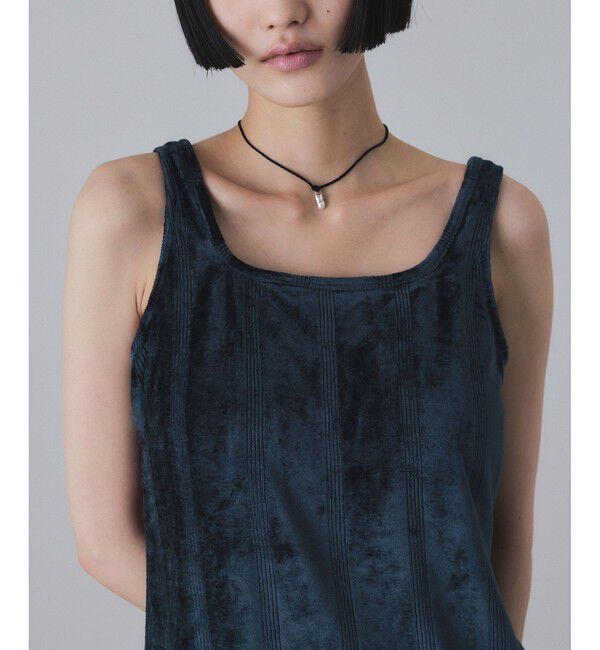 ADAM ET ROPE'「【Miller for ADAM ET ROPE'】別注 スクエアタンク（カップ付き）」|タンクトップ|