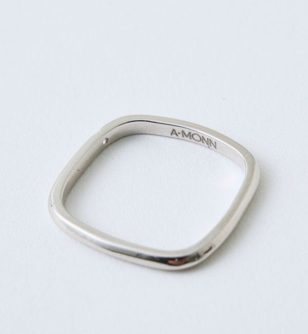  「予約【A・MONN(アモン)】スクエアリング」|リング|