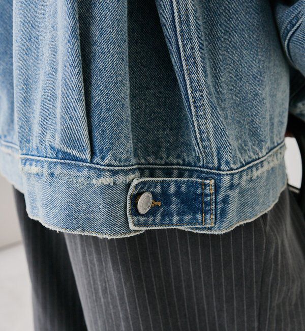  「オーバーデニムジャケット」|デニムジャケット|