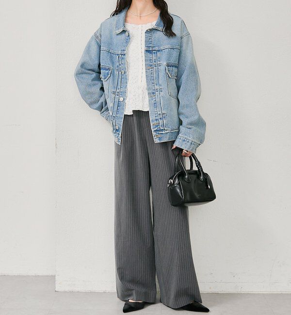  「オーバーデニムジャケット」|デニムジャケット|