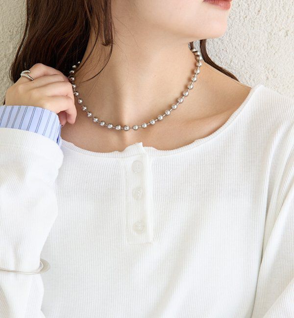  「ヘンリーネックチビロンT」|Tシャツ・カットソー|