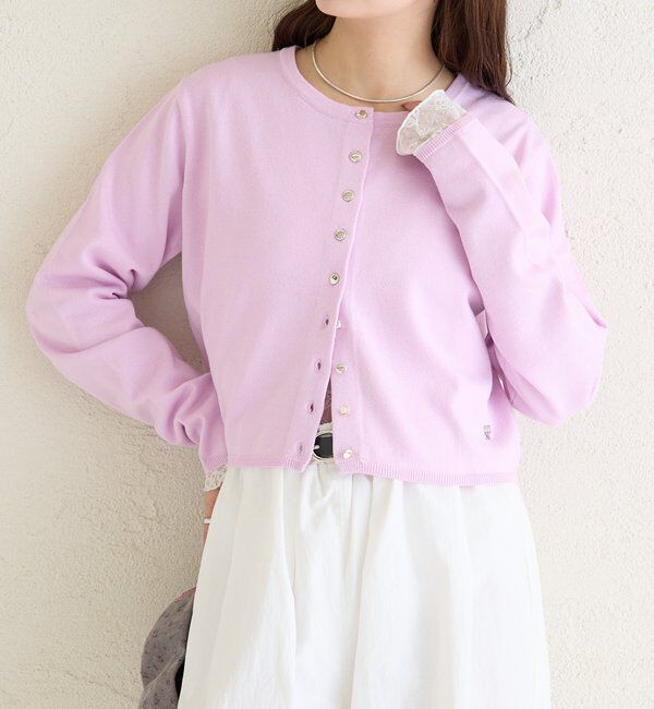  「デイリーショートカーディガン」|カーディガン|