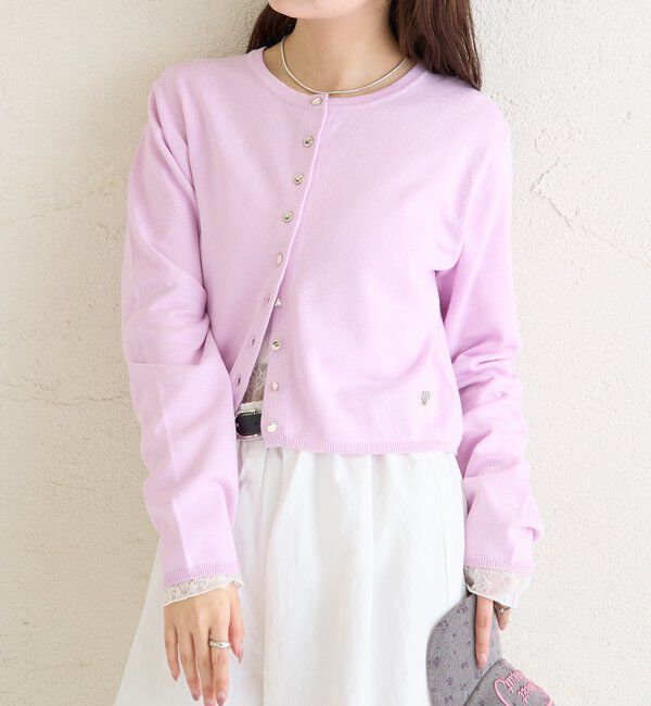  「デイリーショートカーディガン」|カーディガン|