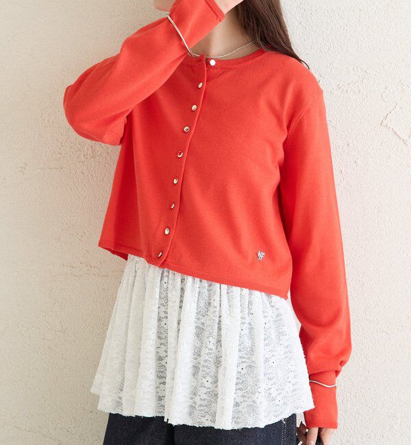  「デイリーショートカーディガン」|カーディガン|