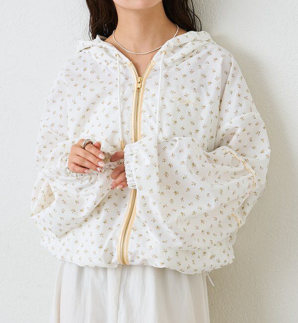  「ナイロンフーディーパーカー」|ブルゾン・スタジャン|