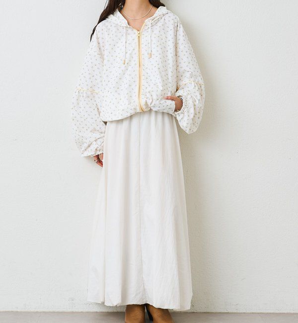  「ナイロンフーディーパーカー」|ブルゾン・スタジャン|