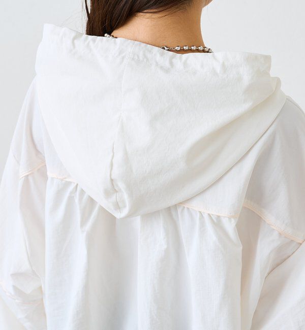  「ナイロンフーディーパーカー」|ブルゾン・スタジャン|