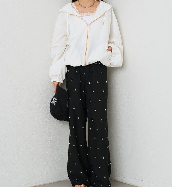  「ナイロンフーディーパーカー」|ブルゾン・スタジャン|