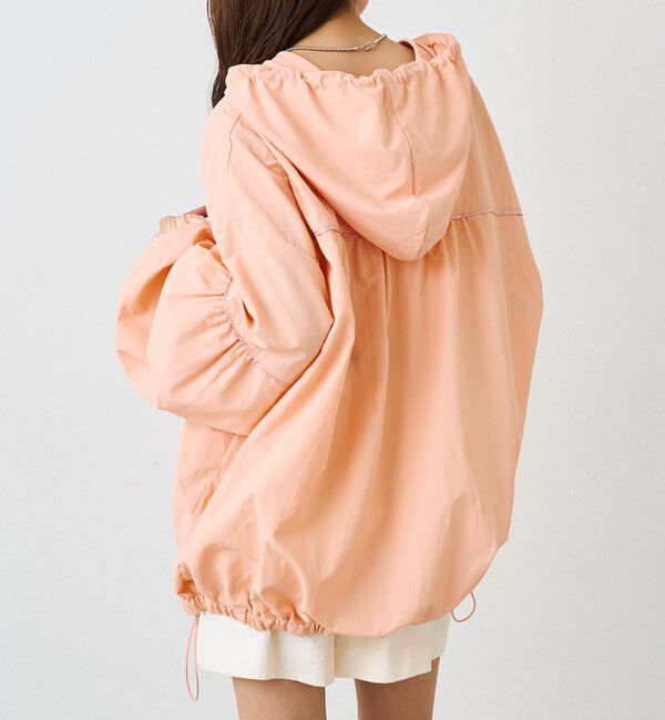  「ナイロンフーディーパーカー」|ブルゾン・スタジャン|