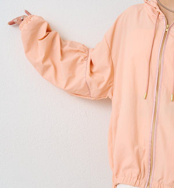  「ナイロンフーディーパーカー」|ブルゾン・スタジャン|