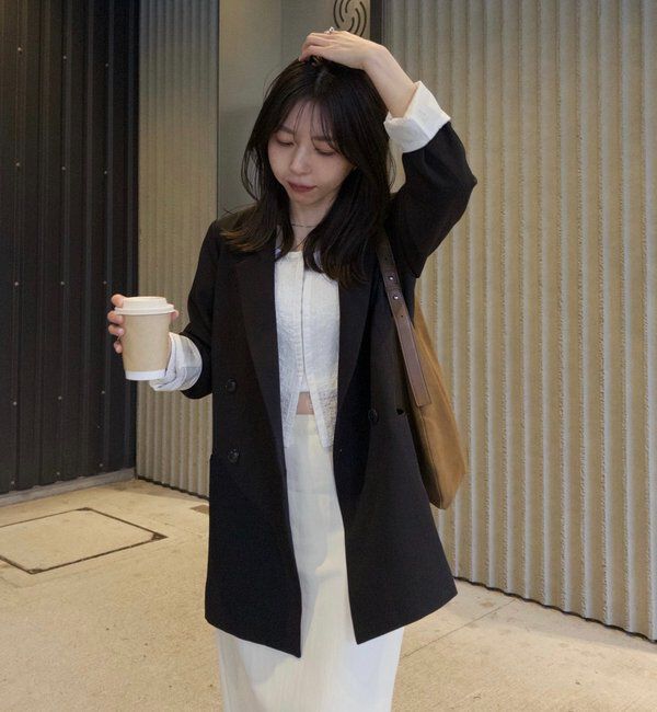  「【mana企画】シャーリングホックブラウス」|シャツ・ブラウス|