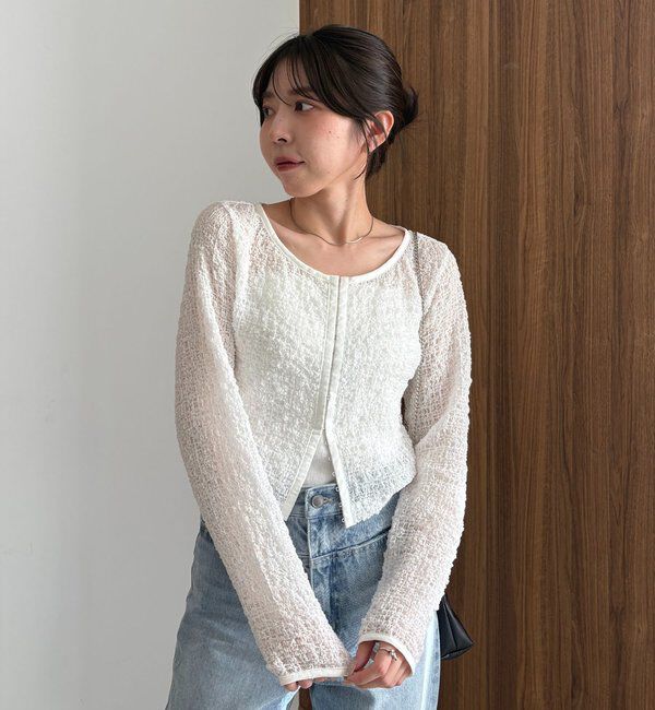  「【mana企画】シャーリングホックブラウス」|シャツ・ブラウス|