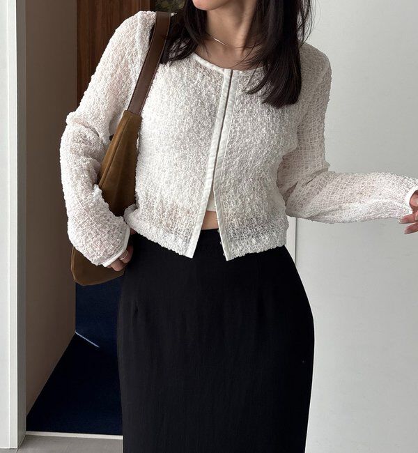  「【mana企画】シャーリングホックブラウス」|シャツ・ブラウス|