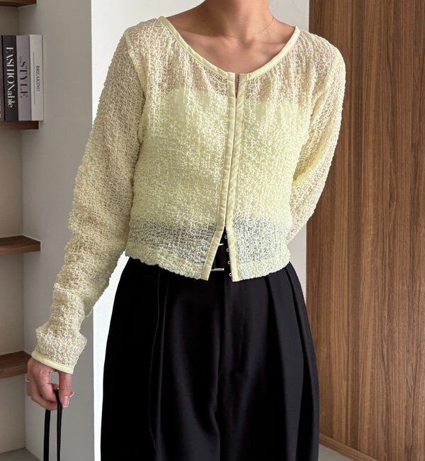  「【mana企画】シャーリングホックブラウス」|シャツ・ブラウス|