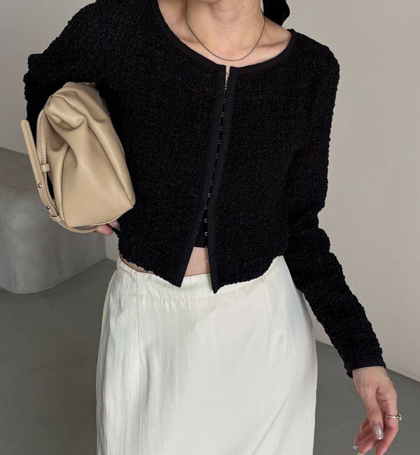  「【mana企画】シャーリングホックブラウス」|シャツ・ブラウス|