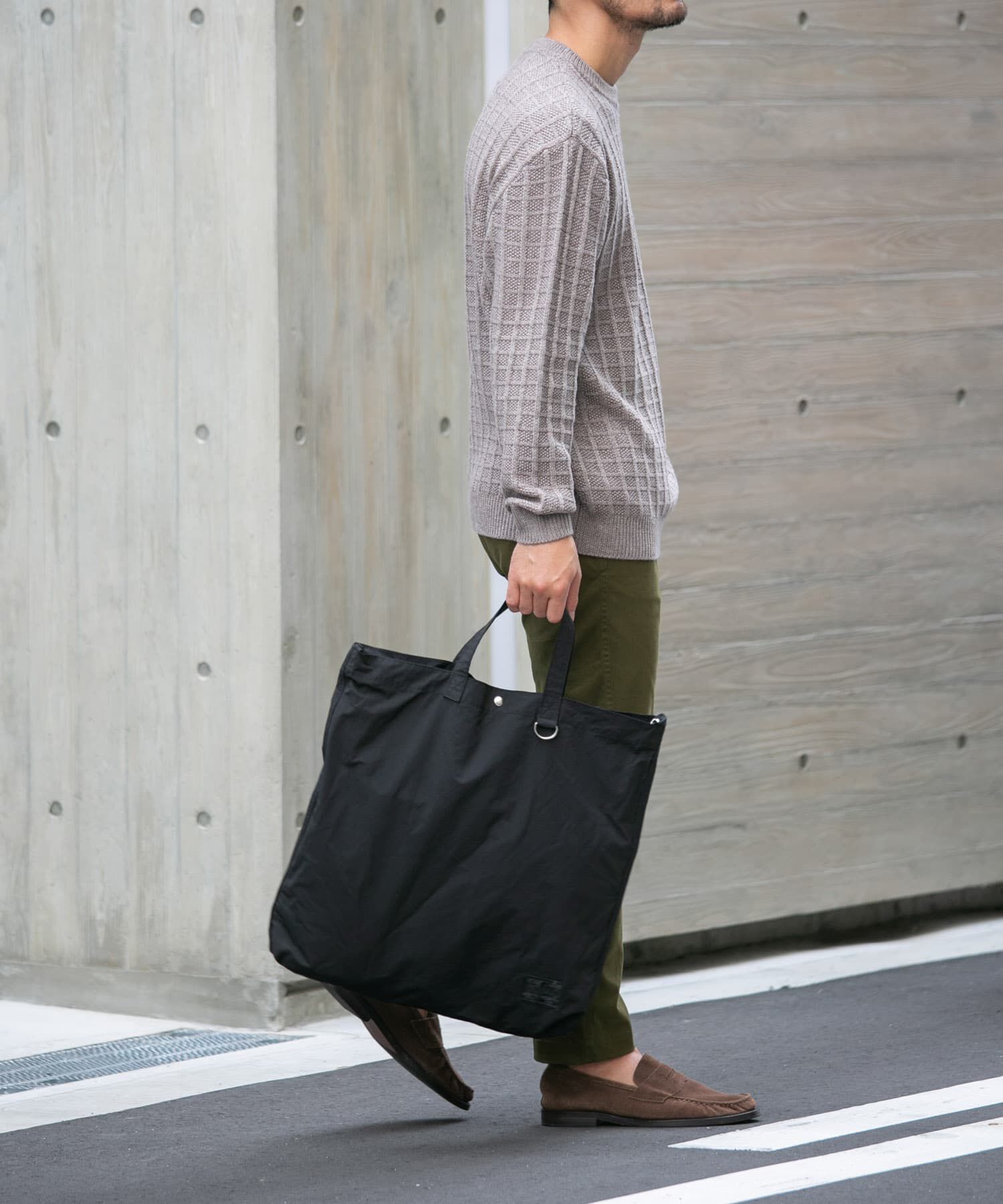 RODE SKO「『ユニセックス』ロクヨンギャザーショルダートートバッグ」|トートバッグ|