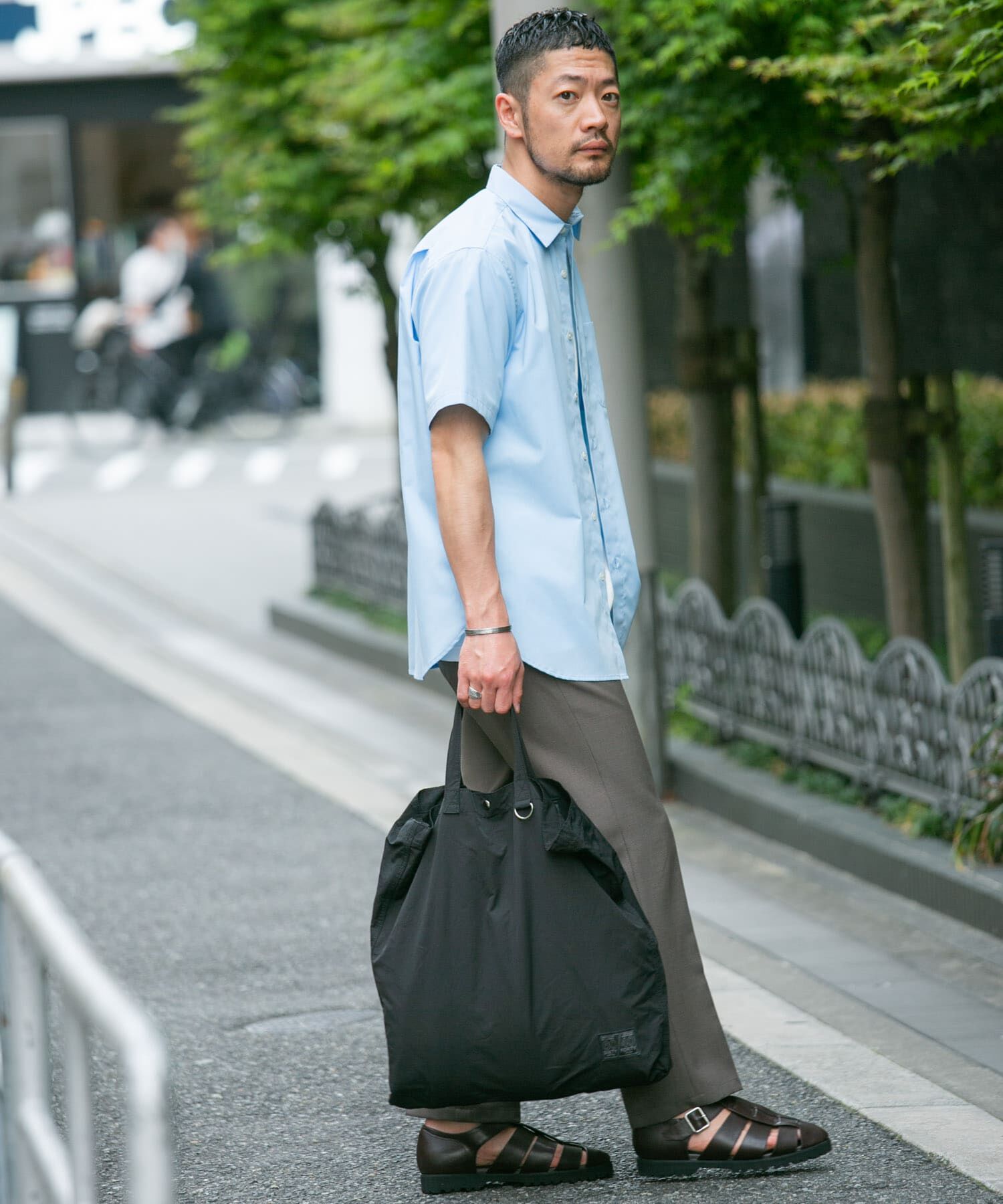 RODE SKO「『ユニセックス』ロクヨンギャザーショルダートートバッグ」|トートバッグ|