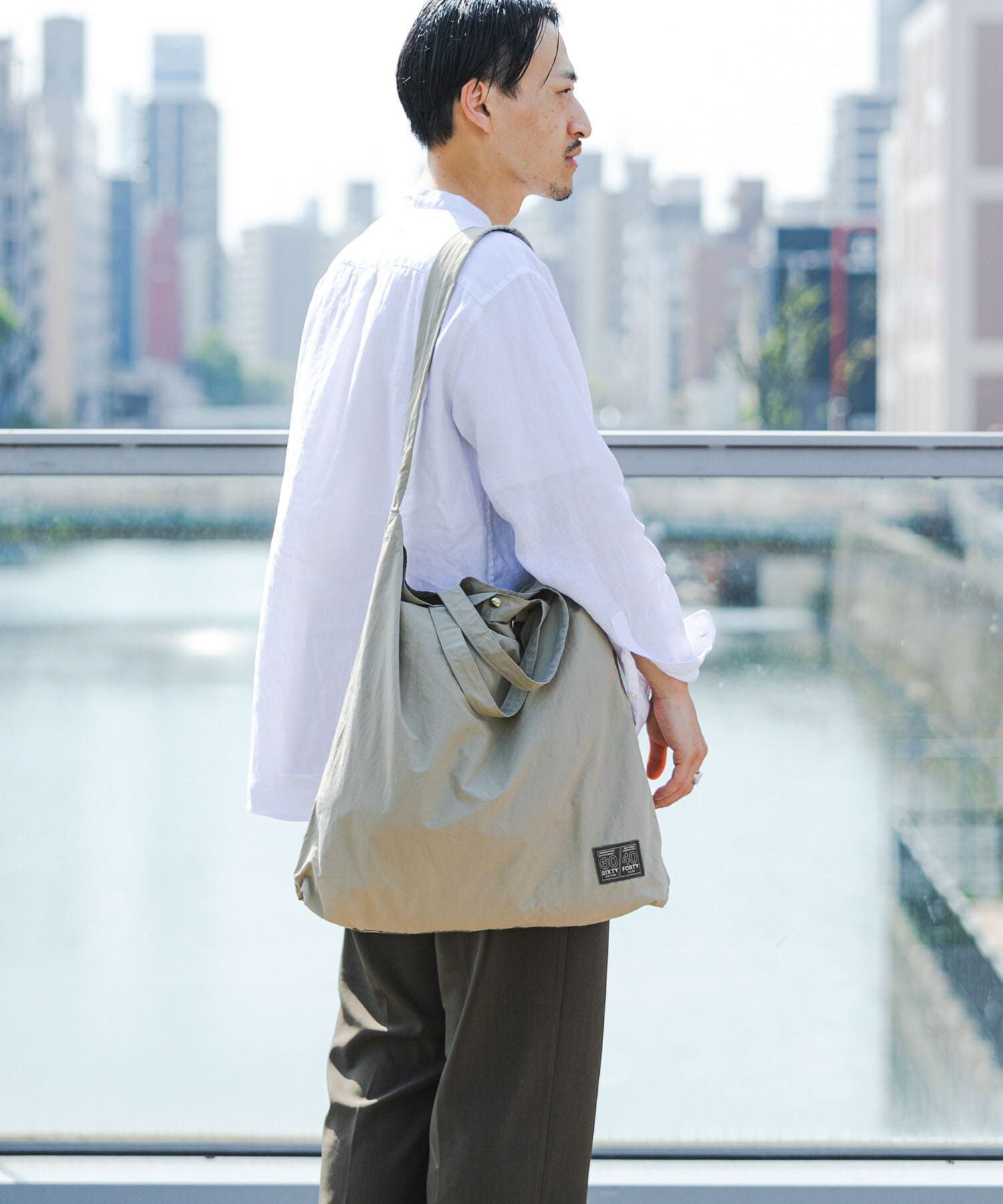 RODE SKO「『ユニセックス』ロクヨンギャザーショルダートートバッグ」|トートバッグ|