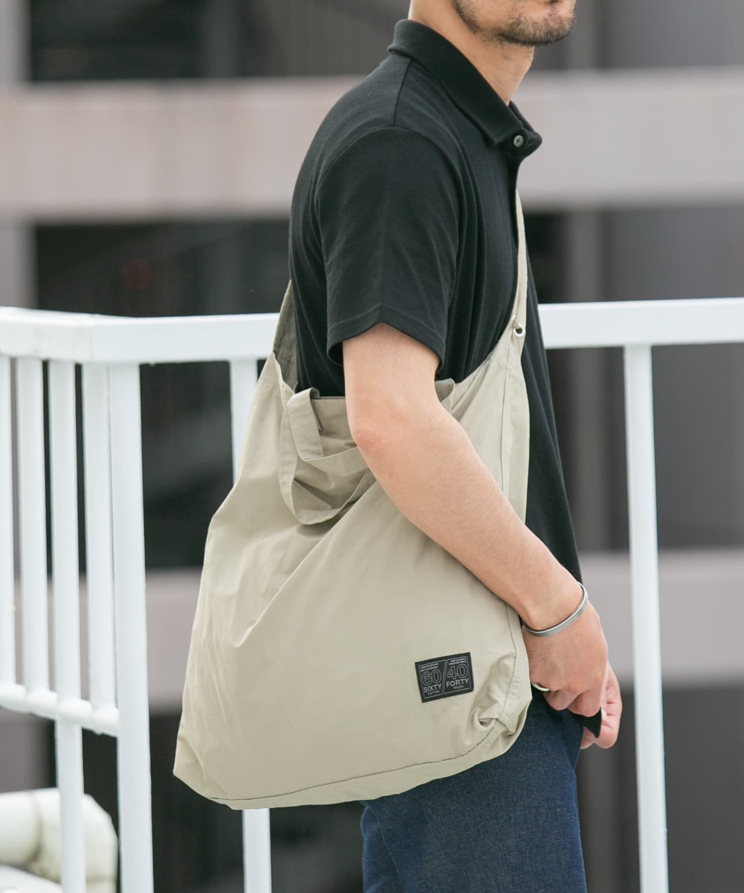 RODE SKO「『ユニセックス』ロクヨンギャザーショルダートートバッグ」|トートバッグ|