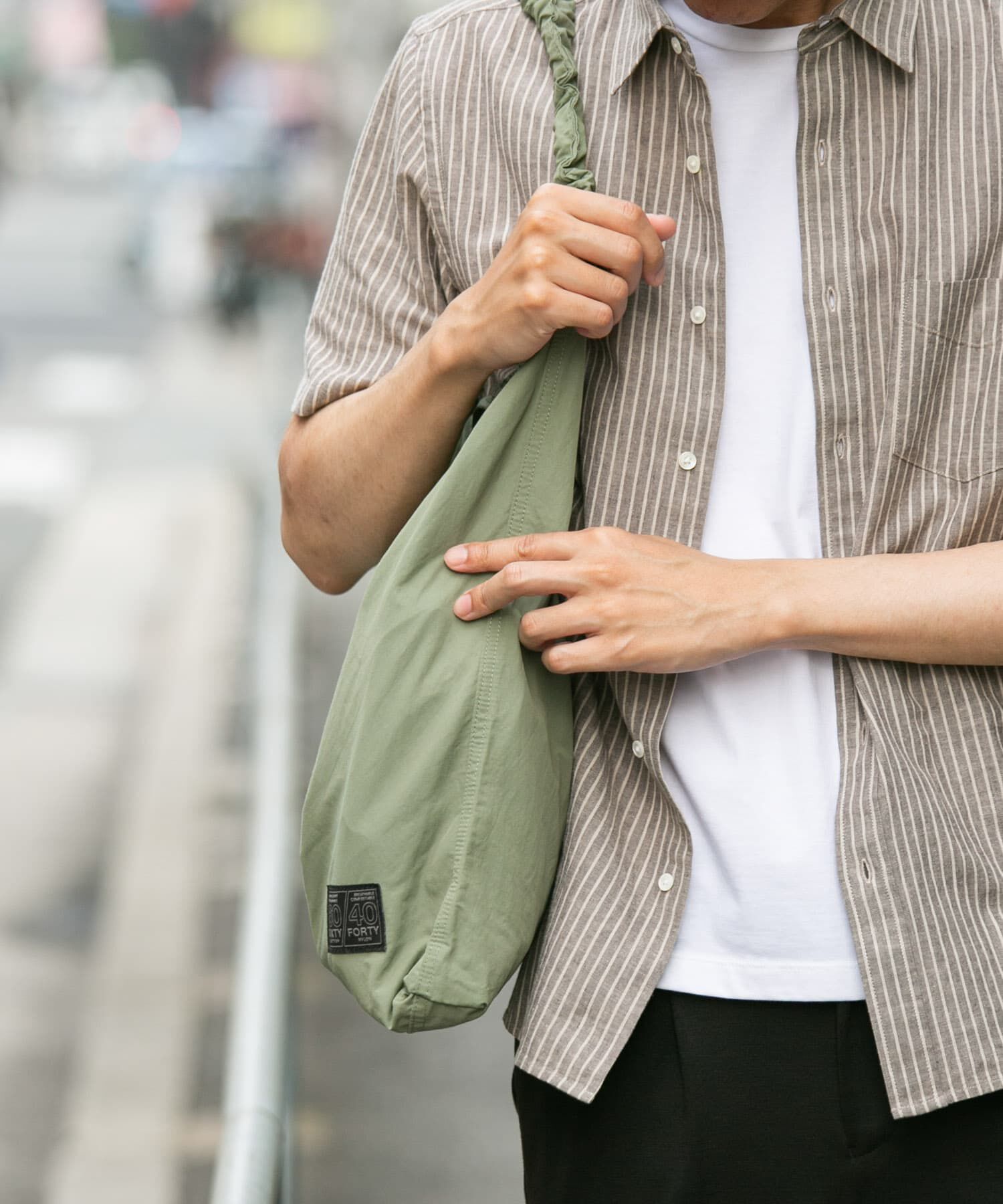 RODE SKO「『ユニセックス』ロクヨンギャザーショルダートートバッグ」|トートバッグ|