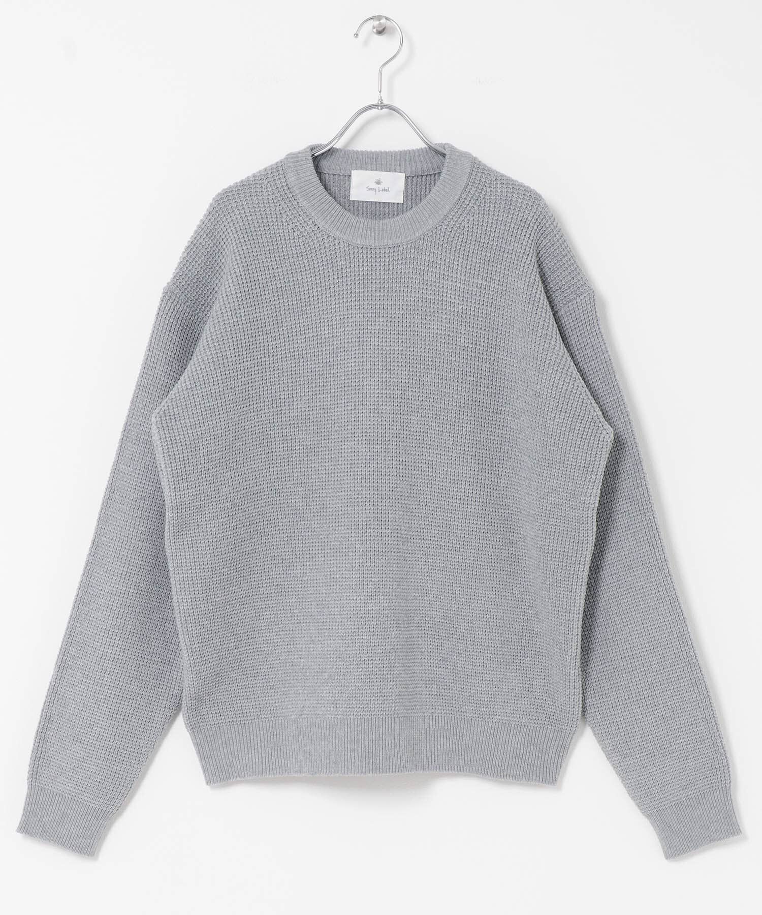 Sonny Label 「ウォッシャブルワッフルニットプルオーバー」|ニット・セーター|