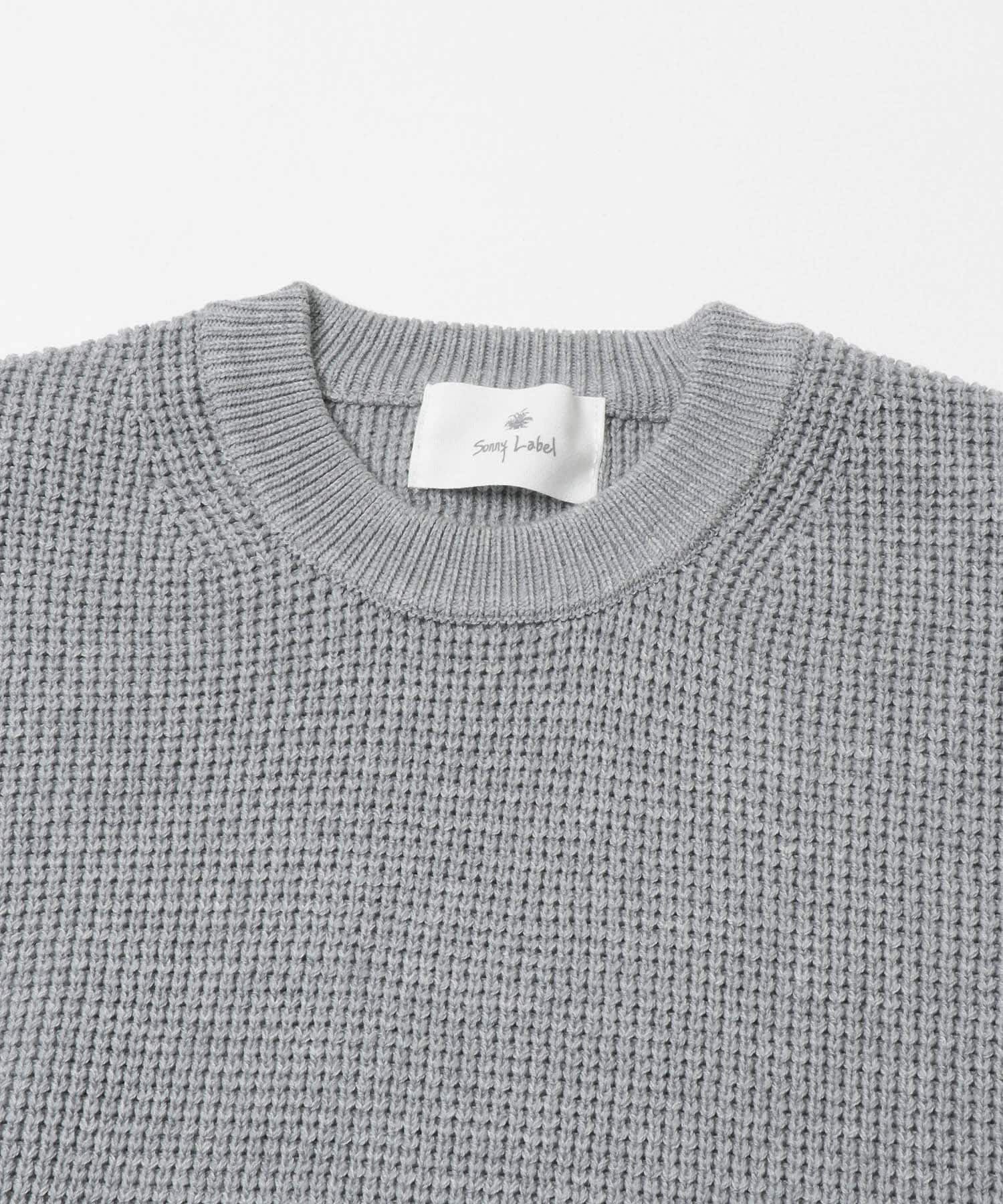 Sonny Label 「ウォッシャブルワッフルニットプルオーバー」|ニット・セーター|