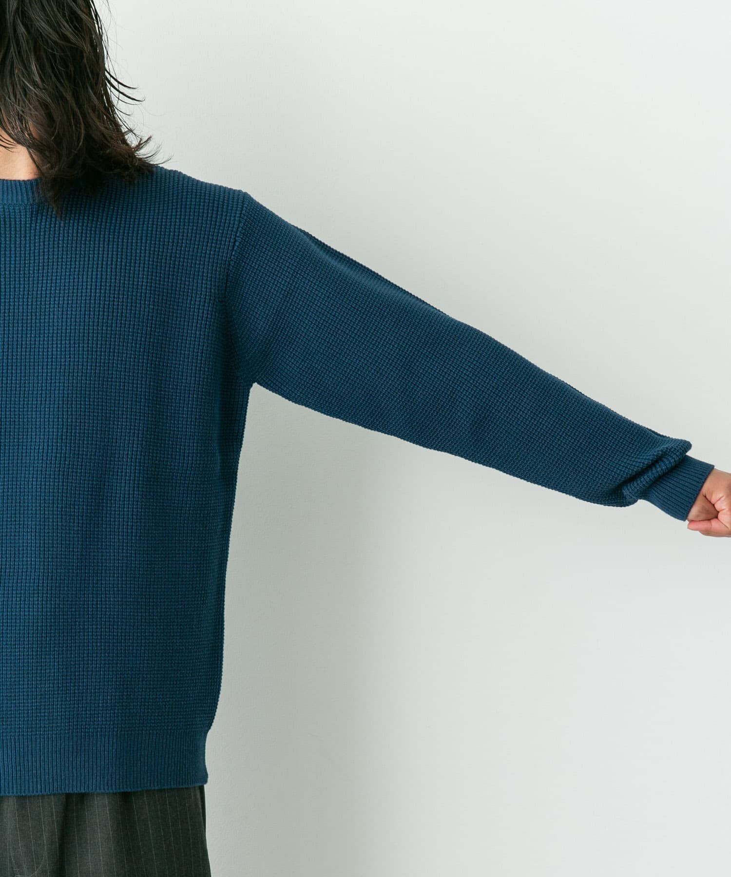 Sonny Label 「ウォッシャブルワッフルニットプルオーバー」|ニット・セーター|