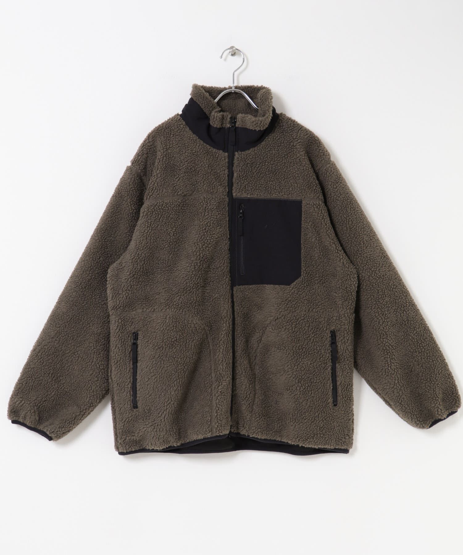 URBAN RESEARCH DOORS「URD防風ボアジップブルゾン」|ブルゾン・スタジャン|