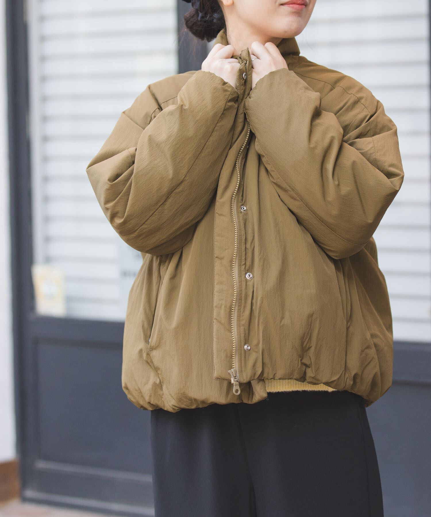 FORK&SPOON スタンドカラーダウンブルゾン（URBAN RESEARCH DOORS