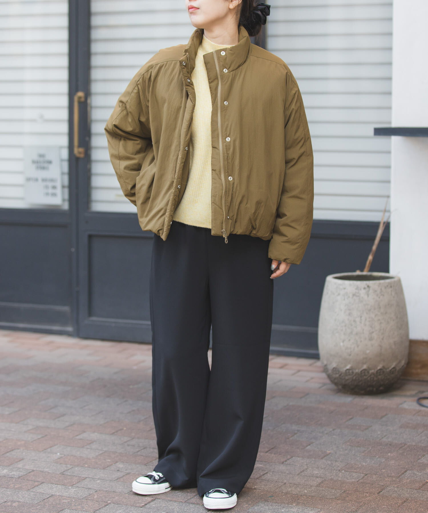 FORK&SPOON スタンドカラーダウンブルゾン（URBAN RESEARCH DOORS