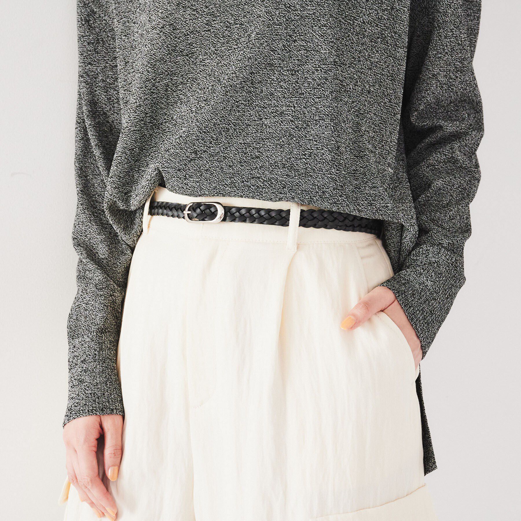 UNTITLED「【追加/日本製】メッシュベルト」|ベルト|