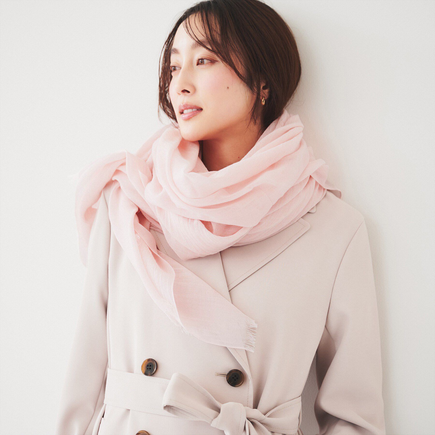 UNTITLED「カラーコットンストール」|ストール|