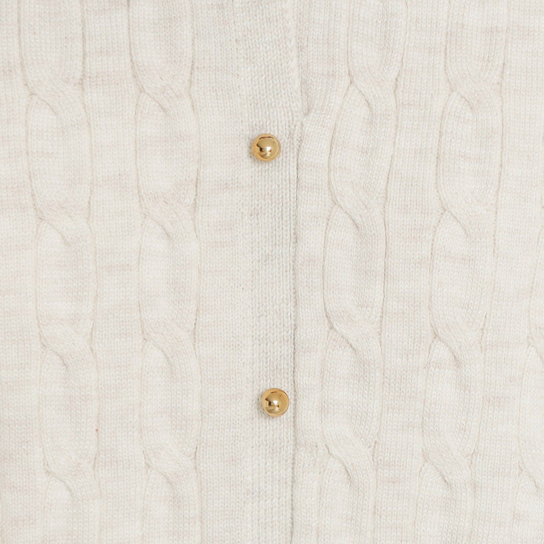 THE SHOP TK「【1枚でスタイル決まる】シャツレイヤード風 襟付ケーブルニット」|ニット・セーター|