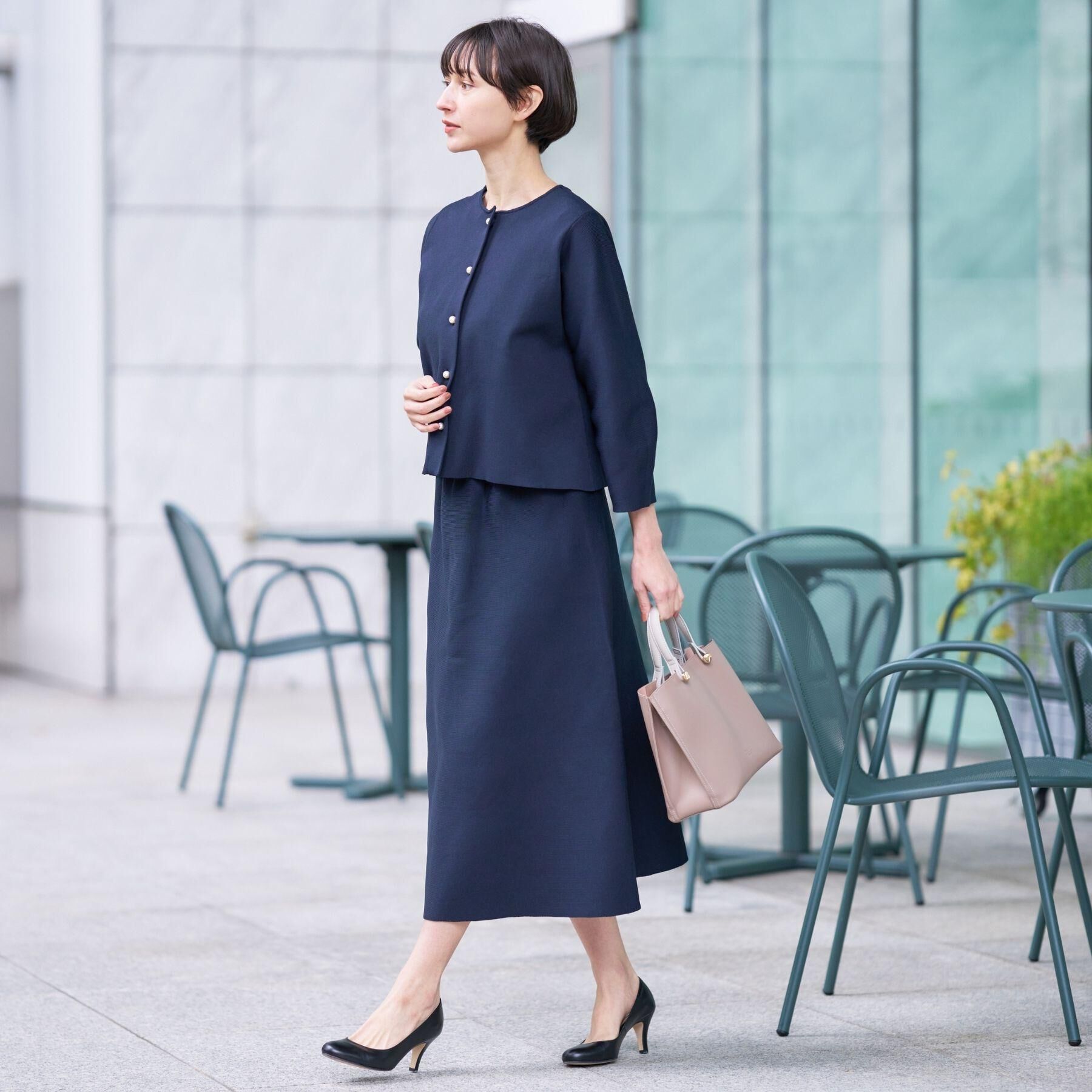 Dessin「【入卒/セレモニー/単品使い2WAY可能】ニットセットアップ」|スーツ|