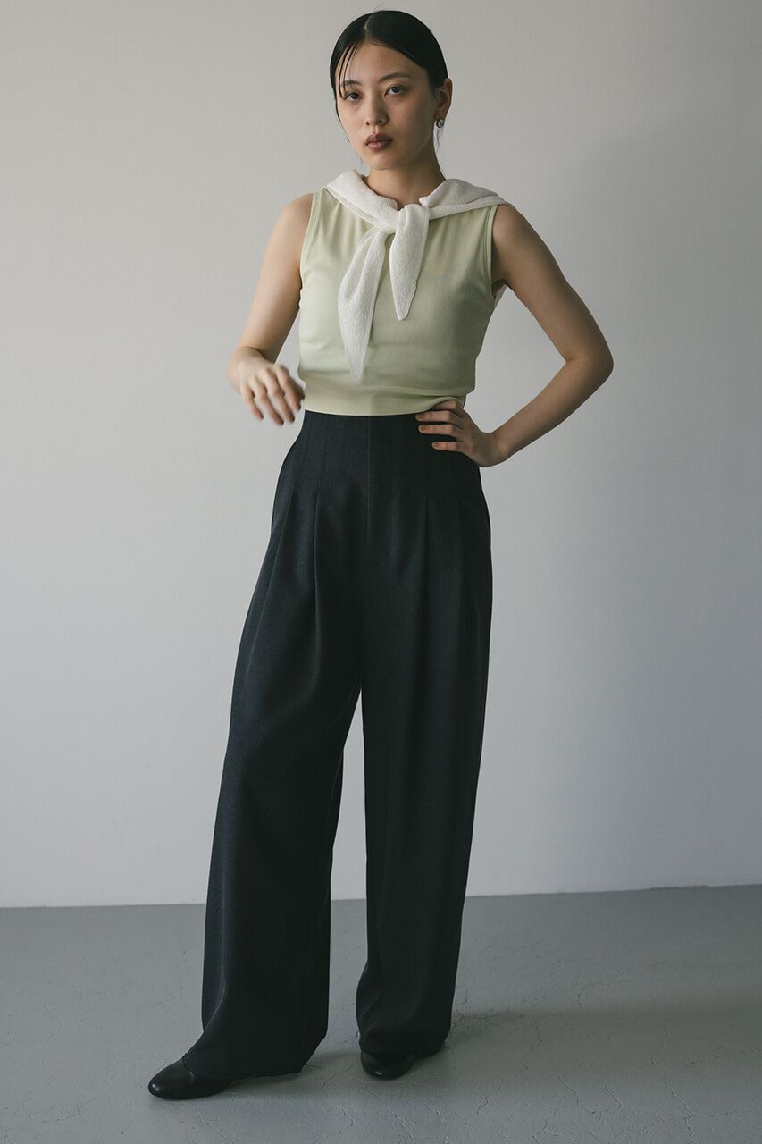 STYLEMIXER「カットオフハイウエストワイドパンツ」|その他|