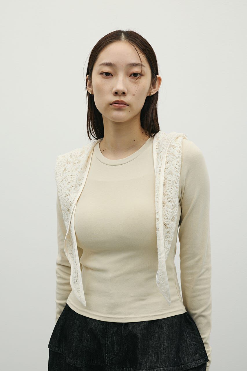 STYLEMIXER「パウダーブリーチトップ」|Tシャツ・カットソー|BEG