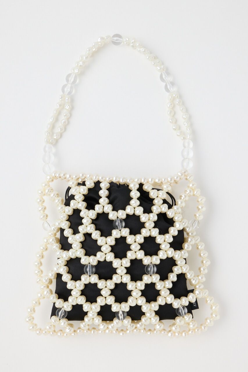 MOUSSY「MIX BEADS パールバッグ」|その他|
