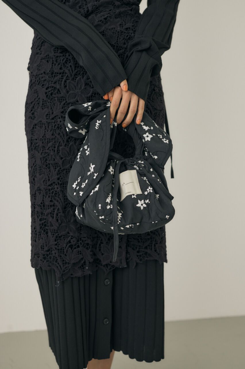 MOUSSY「花柄刺繍ミニバッグ」|その他|柄BLK5