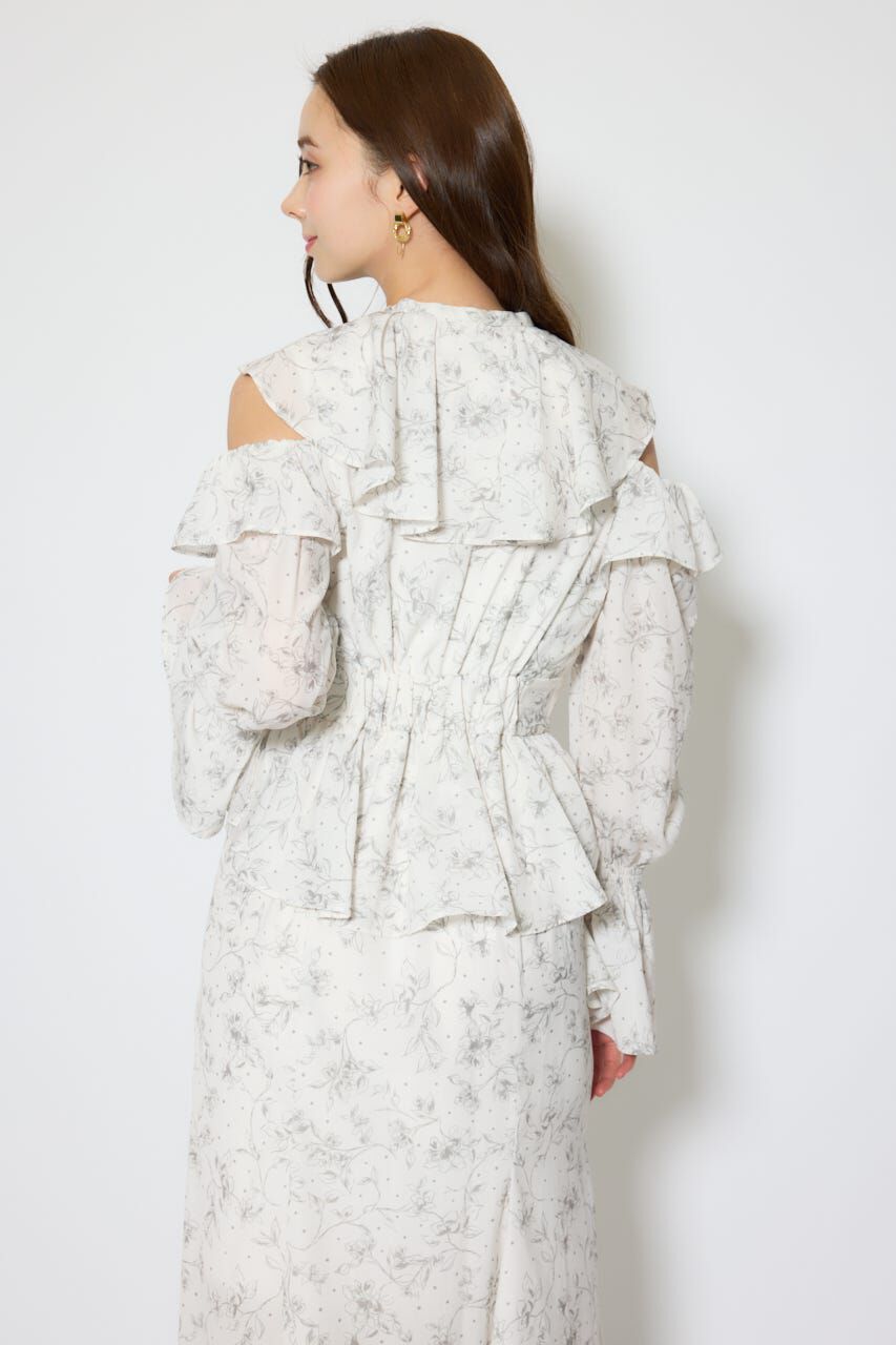 rienda「マーメイドフラワーワンピース」|ワンピース|