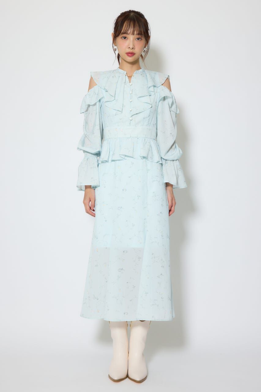 rienda「マーメイドフラワーワンピース」|ワンピース|