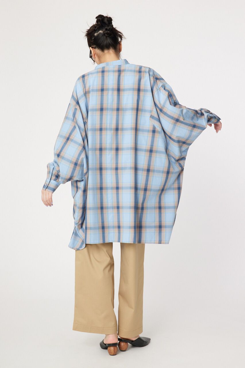 RODEO CROWNS「ドルマンボックスチュニックシャツ」|ワンピース|