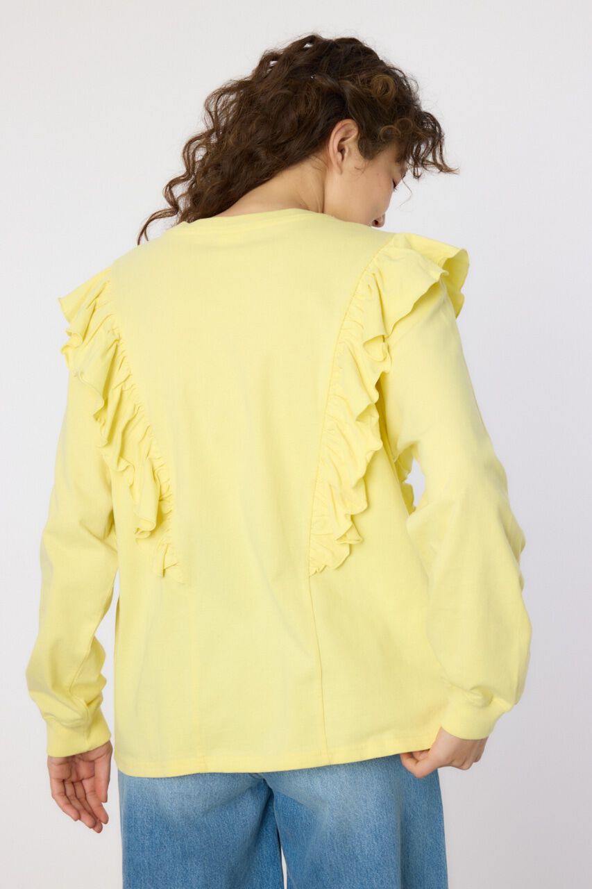 RODEO CROWNS「HERCHEYフリル ロングスリーブTシャツ」|Tシャツ・カットソー|