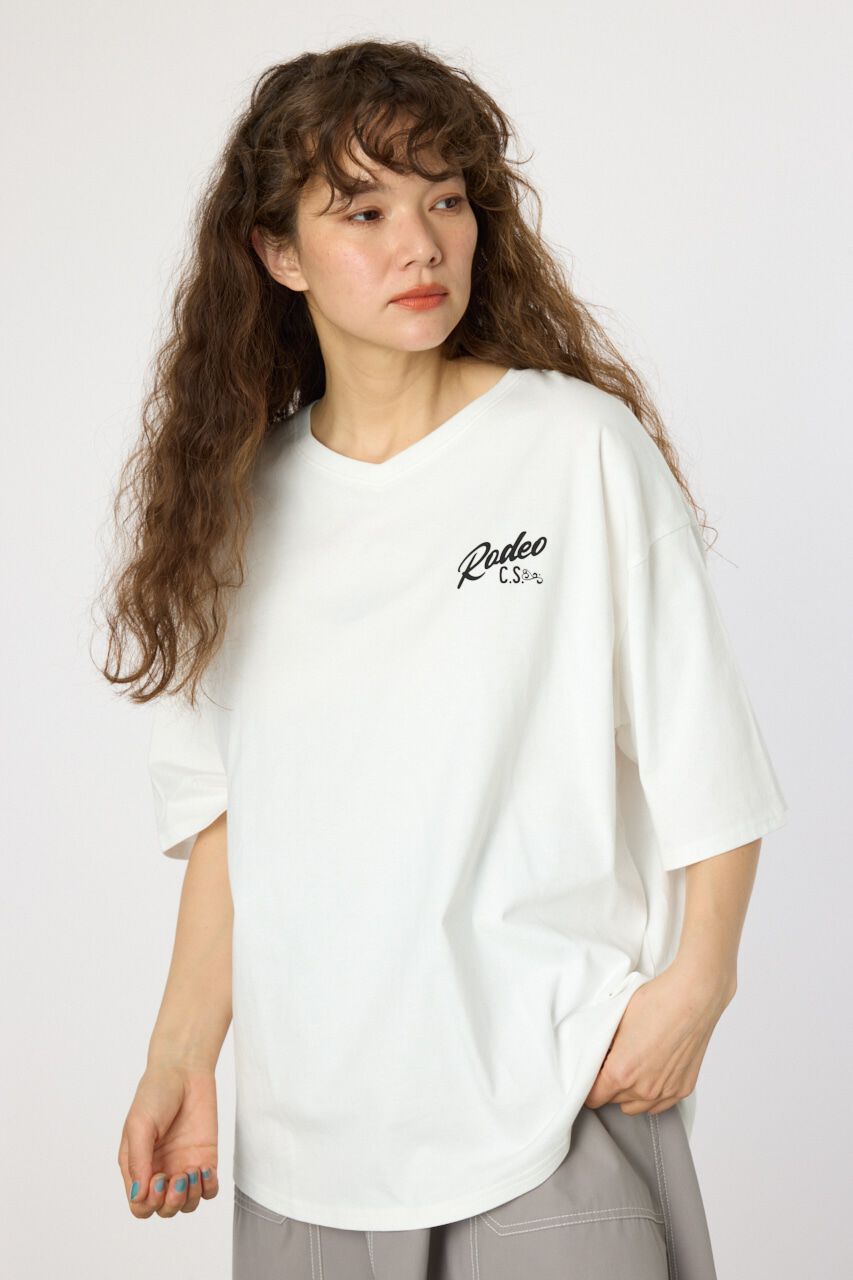 RODEO CROWNS「RCS VネックTシャツ」|Tシャツ・カットソー|