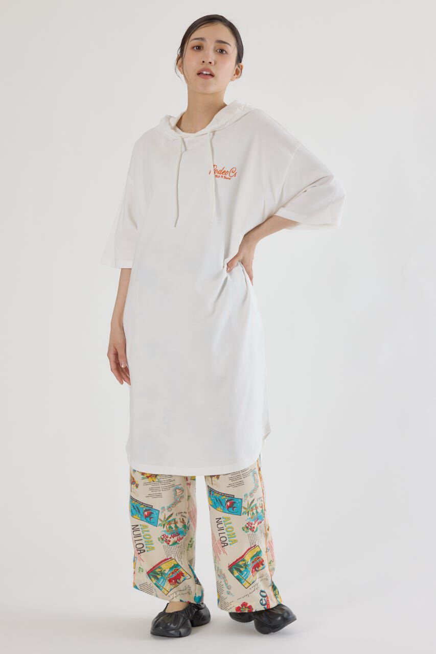 RODEO CROWNS「RCSロゴパーカーワンピース」|ワンピース|