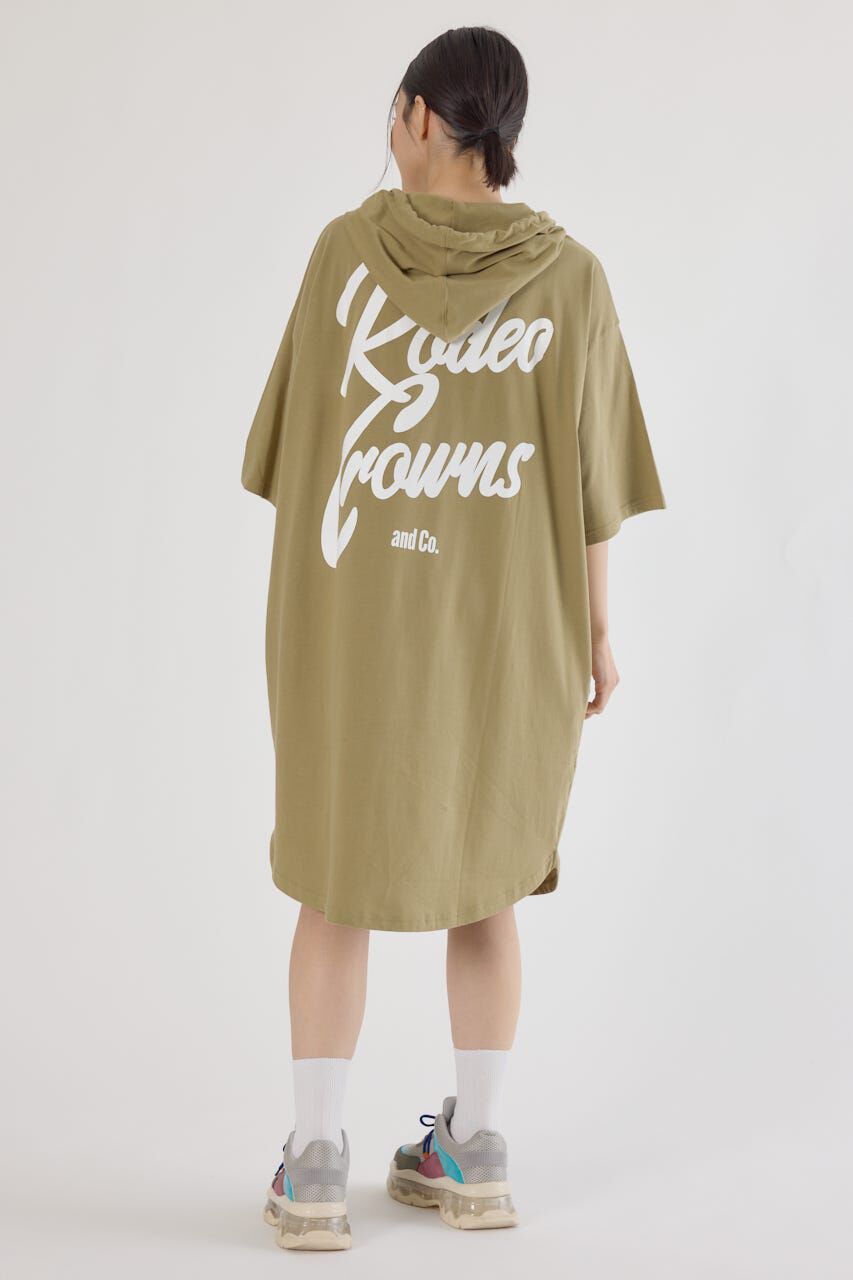 RODEO CROWNS「RCSロゴパーカーワンピース」|ワンピース|