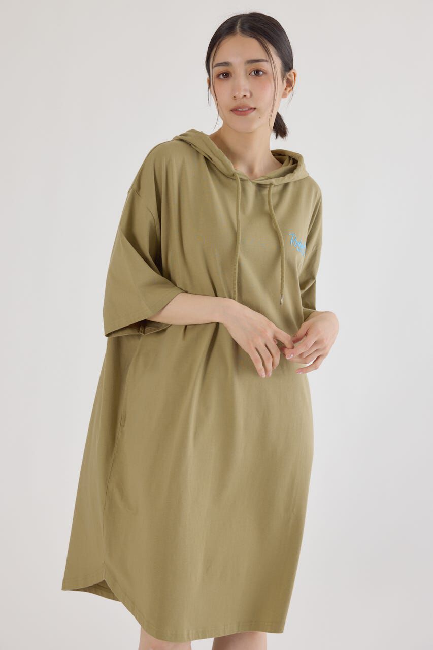 RODEO CROWNS「RCSロゴパーカーワンピース」|ワンピース|